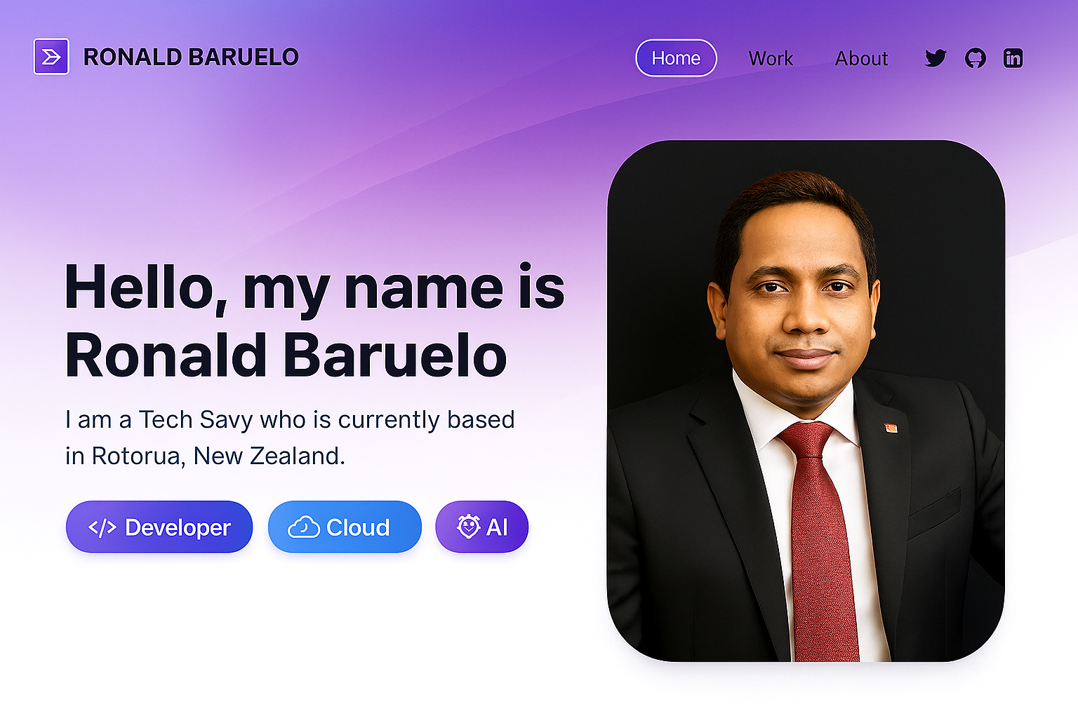 Iridescent ripples of a bright blue and pink liquid